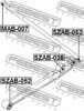 SUZUK 4620286G00 Control Arm-/Trailing Arm Bush